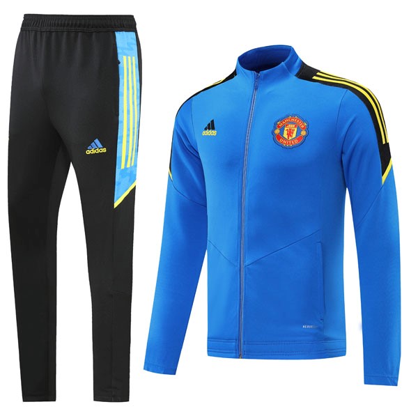 Trainingsanzug Manchester United 2022-2023 Blau